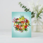 かわいい花ハッピーマザーズデイフローラ ポストカード (スタンド正面)