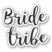 かわいい花嫁の仲間たち シール (正面)