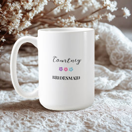 かわいい花嫁の友人への名前 私なしでは結婚できない コーヒーマグカップ