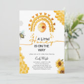 かわいい花嫁へブライダルシャワー招待状 招待状 (スタンド正面)