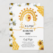 かわいい花嫁へブライダルシャワー招待状 招待状 (正面/裏面)