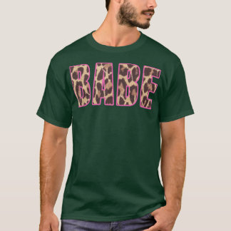 かわいい花嫁 レオパード プリント ブライダル バチェロレッテ パーティー Tシャツ