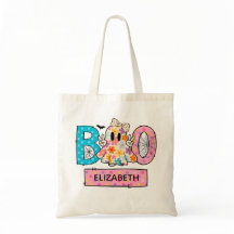 かわいい花幽霊ブハロウィントリックまたはトリート