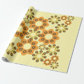 かわいい花弁柄2 ラッピングペーパー (アンロールド)