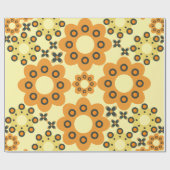 かわいい花弁柄3 ラッピングペーパー (フラット)