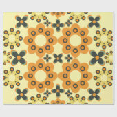 かわいい花弁柄6 ラッピングペーパー (フラット)