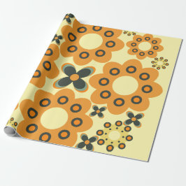 かわいい花弁柄8 ラッピングペーパー