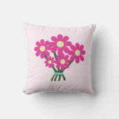 かわいい花束 クッション (正面)