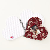 かわいい花柄のオリジナルノート ノートブック (内部)