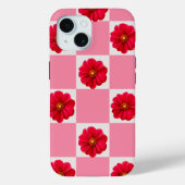 かわいい花柄のガーリーなデザイン Case-Mate iPhoneケース (裏面)