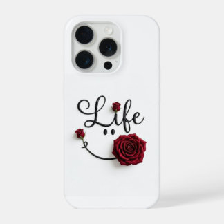 かわいい花柄のスマホケース iPhone 15 PROケース