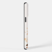 かわいい花柄の名前iPhoneケース iPhoneケース (右側面)