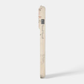 かわいい花柄の携帯ケース iPhoneケース (左側面)