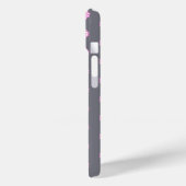 かわいい花柄の背景 Case-Mate iPhoneケース (裏面 / 左)