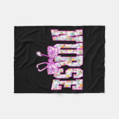 かわいい花柄ナースコスチューム・コケティーボウ聴診器 フリースブランケット (正面(横))