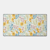 かわいい花柄 デスクマット (正面)