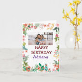 かわいい花母の日の写真|過去記事 カード (黄色い花)