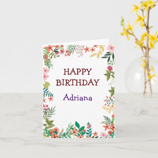 かわいい花母の日の写真|過去記事 カード (黄色い花)