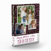 かわいい花母の日の形見3 フォトブロック (左)