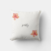 かわいい花 クッション (正面)