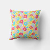 かわいい花 クッション (裏面)