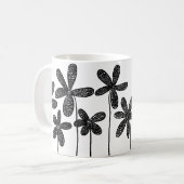 かわいい花 コーヒーマグカップ (正面左)