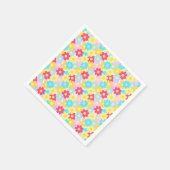 かわいい花 スタンダードカクテルナプキン (角)