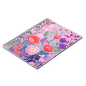 かわいい花 ノートブック (左側)