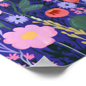 かわいい花 ポスター (角)