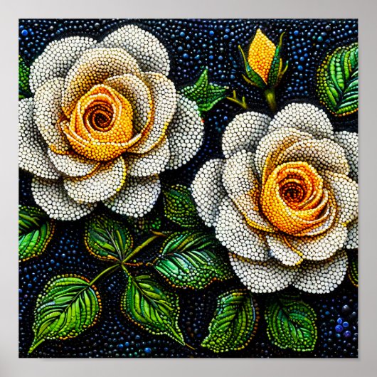 かわいい花 ポスター (正面)