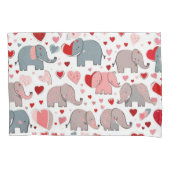 かわいい花 枕カバー (正面)