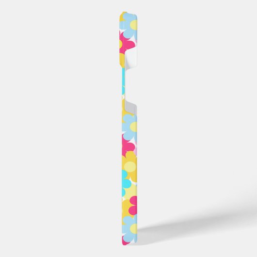 かわいい花 iPhoneケース (左側面)