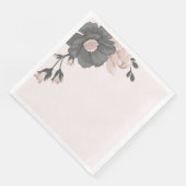 かわいい芽を持つほこりっぽいピンク色の結婚灰色の花 (コーナー)