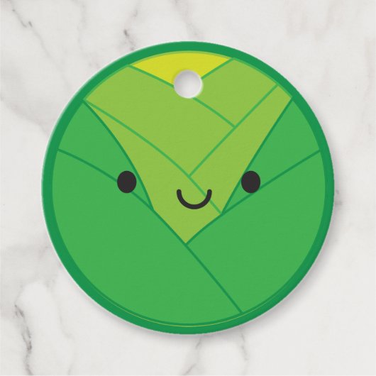 かわいい芽 フェイバータグ (正面)