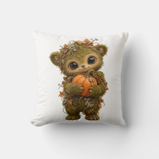 かわいい苔のクマのかぼちゃの枕 クッション