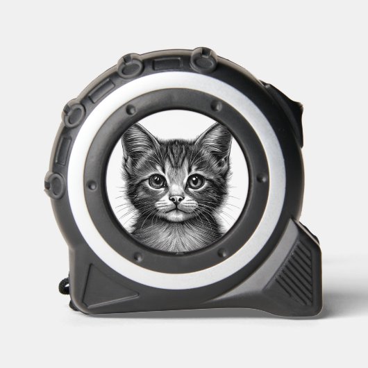 かわいい若い猫のスケッチ メジャー (正面)