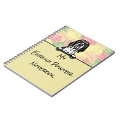 かわいい英語ポインタのノートを覗く ノートブック (左側)