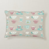 「かわいい茶パーティー」アクセント枕 アクセントクッション (裏面)