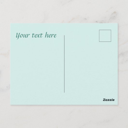 かわいい茶屋ありがとうこびと ポストカード (裏面)