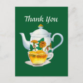 かわいい茶屋ありがとう ポストカード (正面)