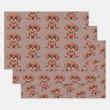 かわいい茶色の子犬