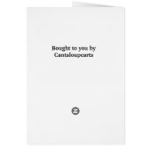 かわいい茶色の漫画犬の年齢 (裏面)