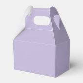 かわいい茶色の虎の顔 紫 フェイバーボックス (裏面サイド)