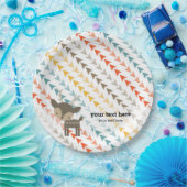 かわいい荒野の動物 ペーパープレート (パーティー)