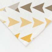 かわいい荒野 フリースブランケット (角)