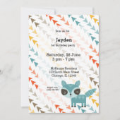 かわいい荒野 招待状 (正面)