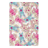 かわいい落書きのかわいいの子供パターン ミニクリップボード (裏面)