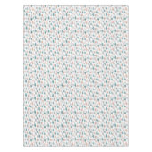 かわいい落書きの森林パターン テーブルクロス (正面)