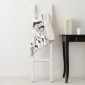 かわいい落書きドール シェルパブランケット (インサイチュ)