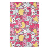 かわいい落書き2のかわいいの子供パターン ミニクリップボード (裏面)